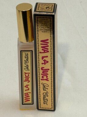 NEW Juicy Couture Viva la Juicy Gold Couture 10ml parfum sweet fragrance perfume